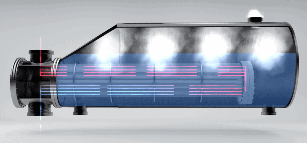 3D model of a heat exchanger