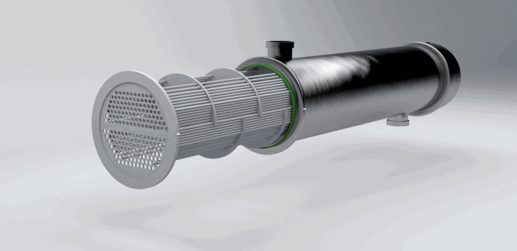 3D model of a heat exchanger