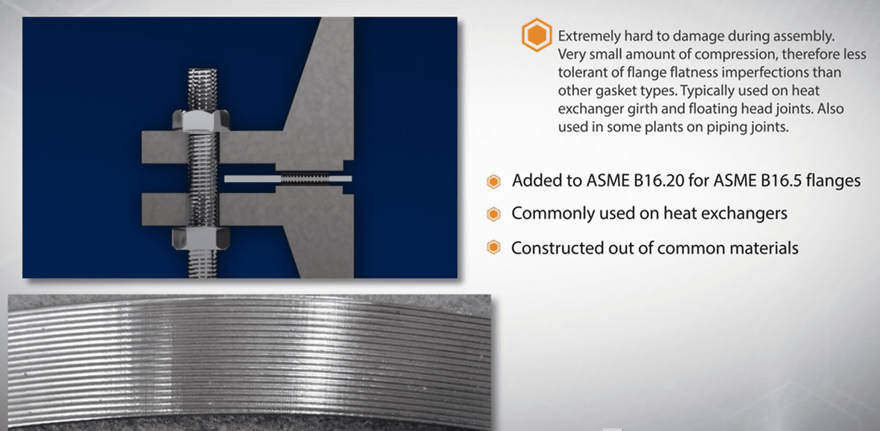 Kammprofile Gaskets, Explained